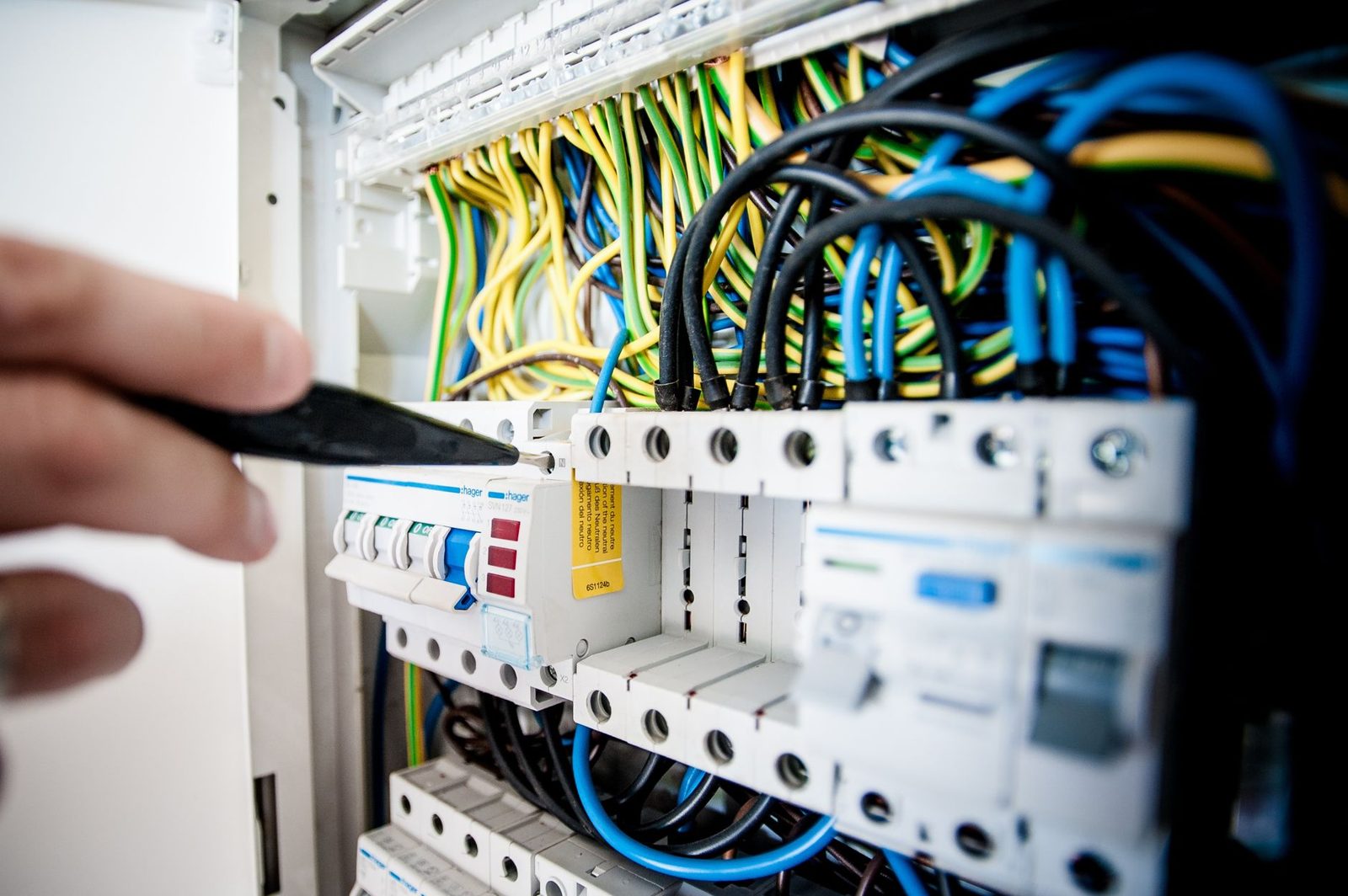Tableau électrique, intervention électricien